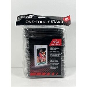 Ultra Pro One-Touch Stands Holders Black for 35PT trading cards - 10 pack pieces